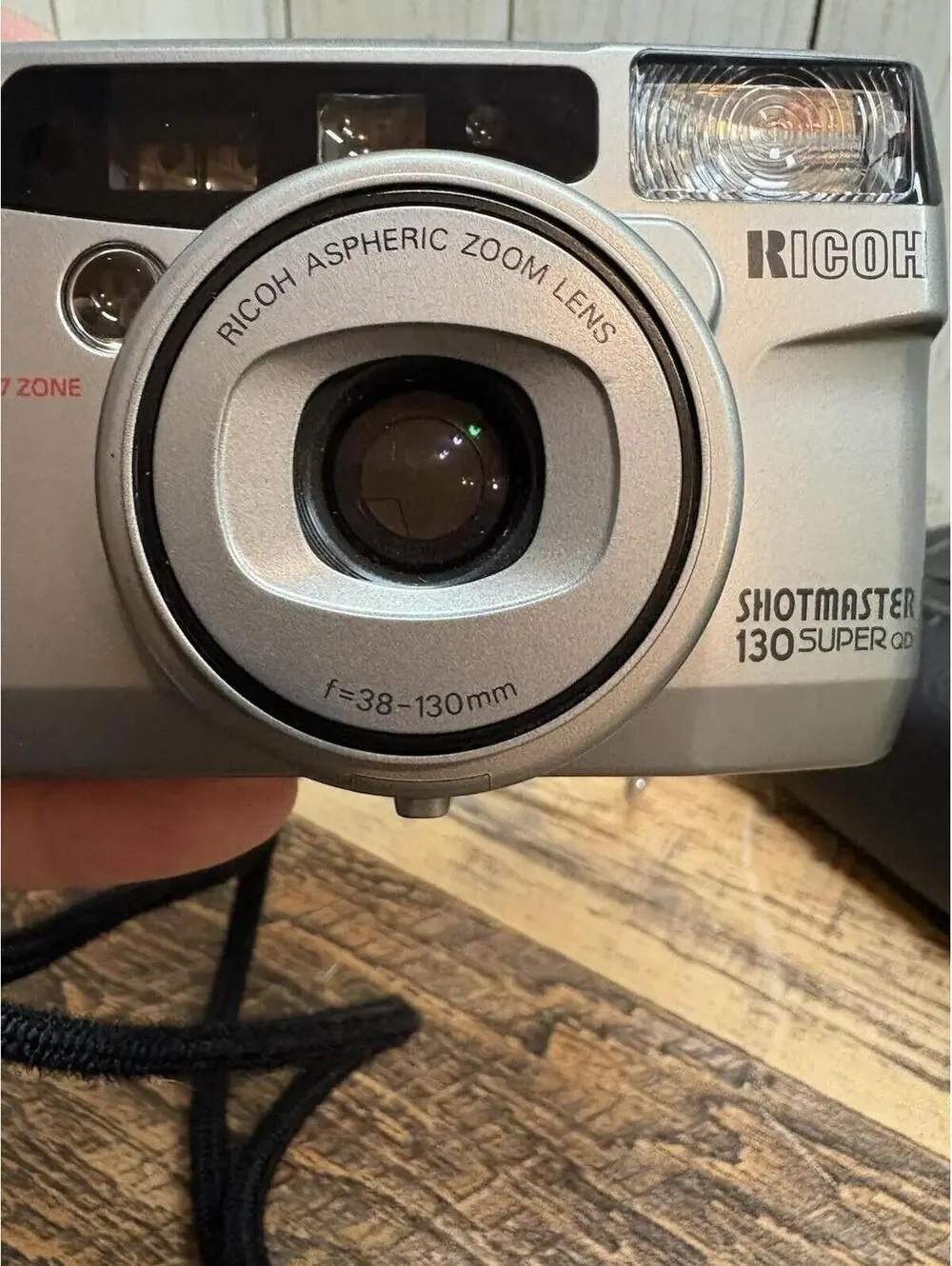 Ricoh Shotmaster 130 Super QD AF Multi 7 Zone 38-130mm Film Camera FOR PARTS